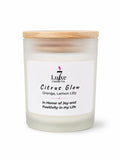 Citrus Glow | Blood Orange & Lemon Lily | 8 oz Luxury Soy Coconut Candle