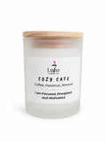 Cozy Café | Fresh Coffee, Hazelnut & Almond | 8 oz Luxury Soy Coconut Candle